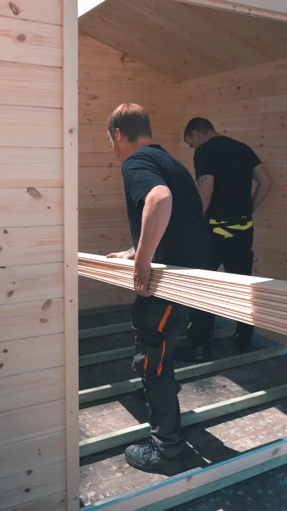 🌲 Was lange währt, wird richtig gut: Unsere Gartenhäuser bestehen aus technisc…