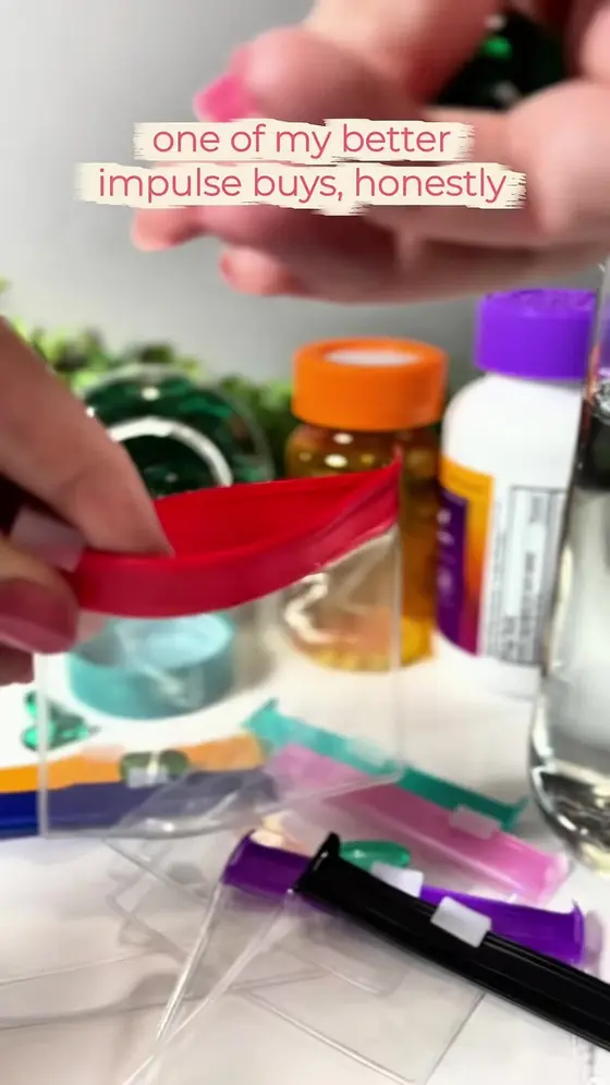 Self-sealing zipper medicine bags
