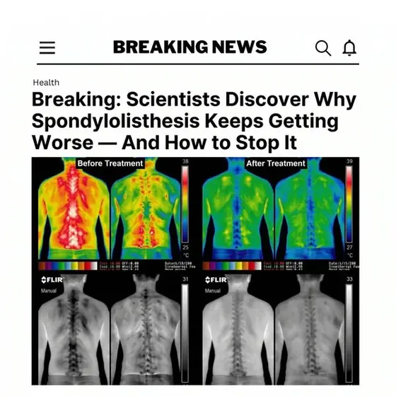 Scientists Uncover Why Spondylolisthesis Keeps Progressing