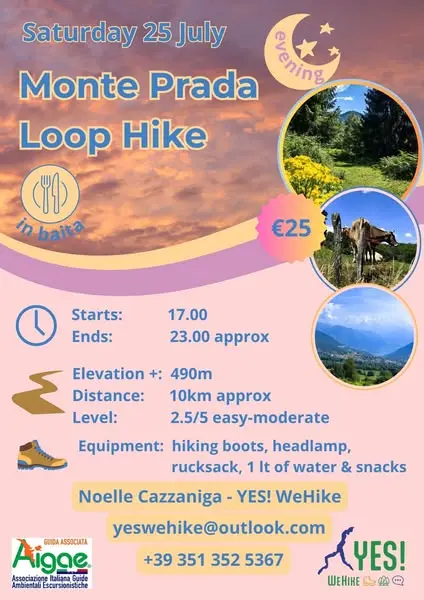 Anello Monte Prada - Monte Prada Loop hike