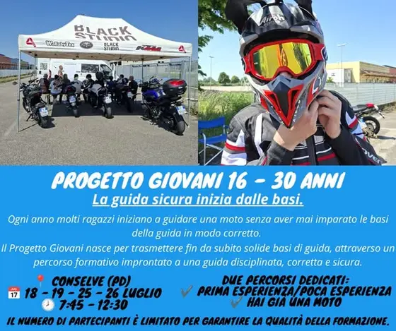 🏍️ PROGETTO GIOVANI | 16 - 30 ANNI e vuoi imparare a guidare la moto DAVVERO i…