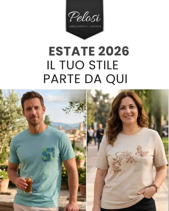 ☀️ COLLEZIONE ESTATE 2026
Dal 1949 nel cuore di Milano, selezioniamo capi uomo…