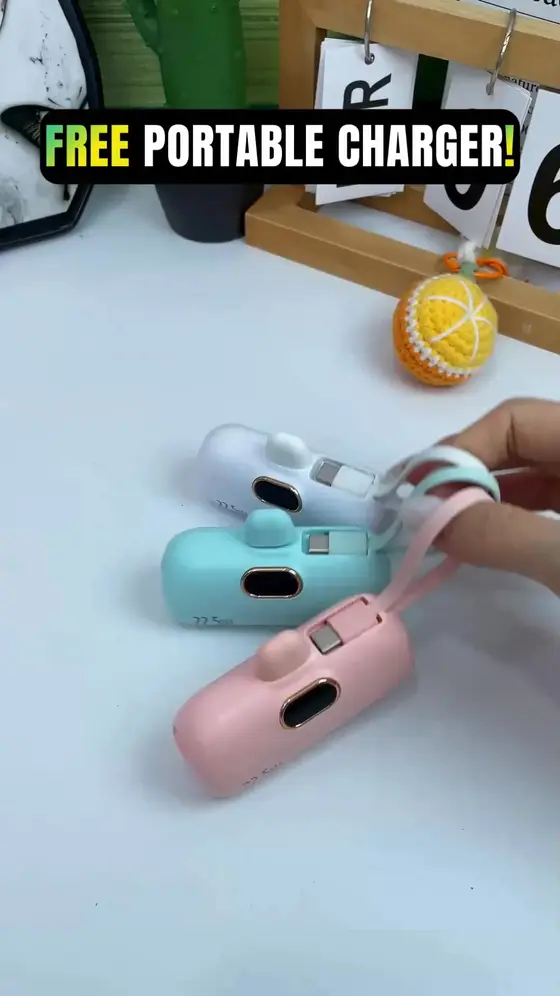 FREE PORTABLE CHARGER