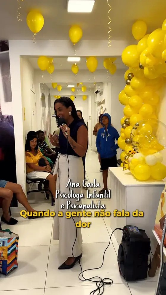 Hoje estive na USF Roberto Silveira para assistir ao Evento de Setembro Amarelo…