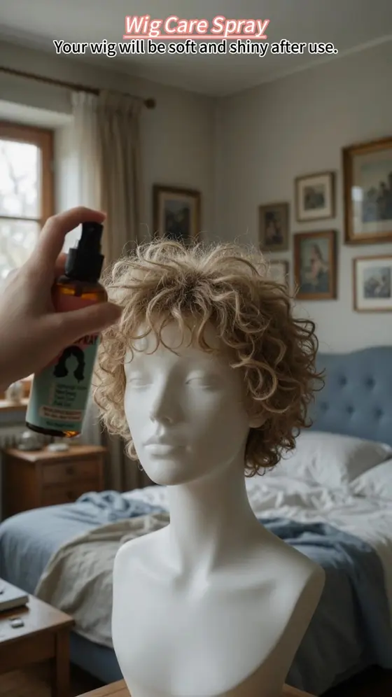 Frizz Control Wig Spray – Lightweight & Nourishing