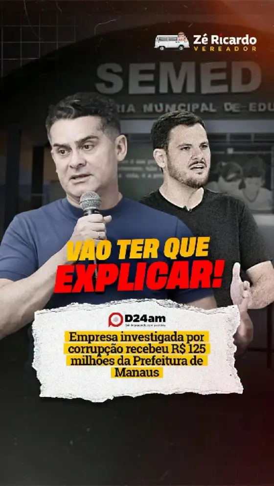Quando ninguém teve coragem de denunciar, eu denunciei.
Agora, o Ministério Púb…