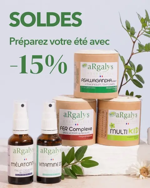SOLDES D'ÉTÉ  -15% SUR UNE SÉLECTION DE PRODUITS