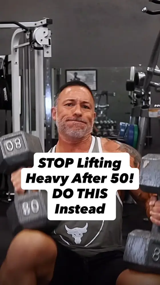 Most men over 50 think they need to lift heavier to build more muscle.

The tru…