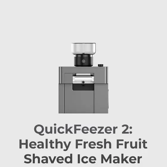 Fresh Fruit Shaved Ice Maker