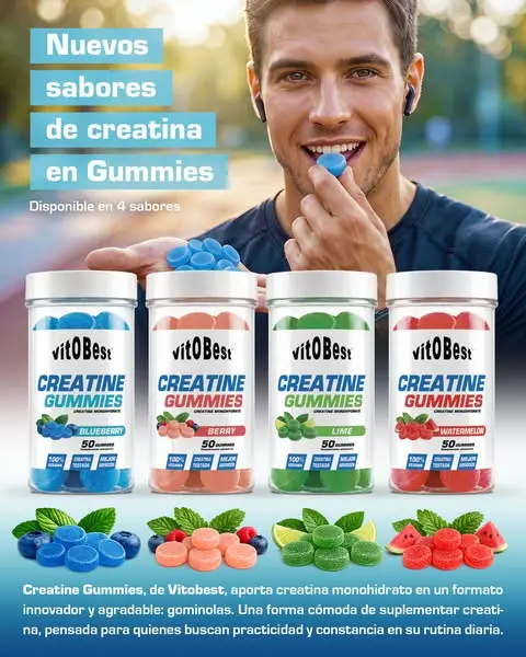 Vuelven las Creatine Gummies de Vitobest 💪