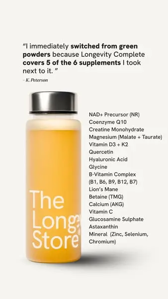 Why 1,000+ Customers Choose This Complete Daily Longevity Formula š„