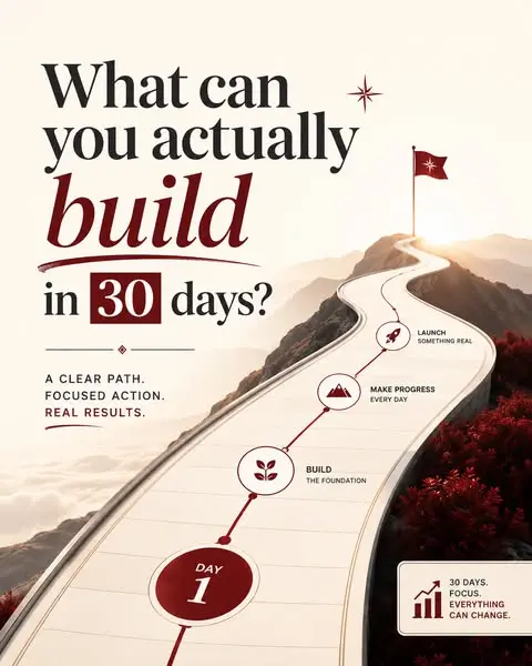 30 days to build the system that gets you clients.