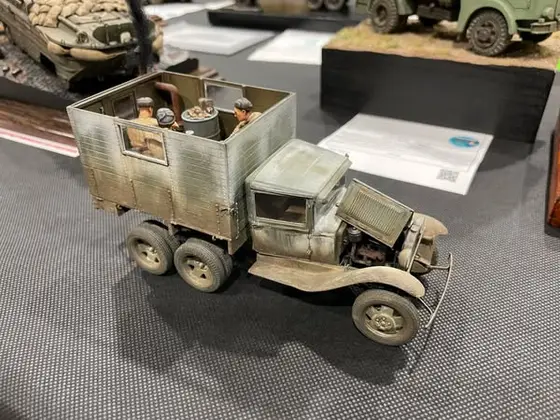 Used #MiniArt Kit: 
35183 GAZ-AAA w/Shelter
Festiwal Modelarski Babaryba 2026