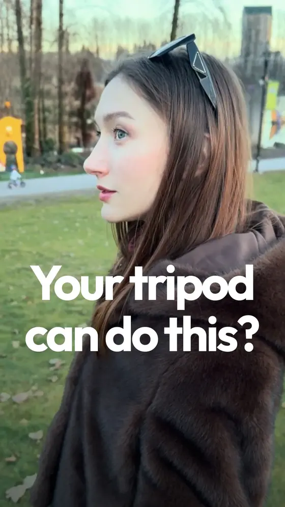Want a cool way to film POV shots while you're walking?🚶‍♂️

Try this easy tri…