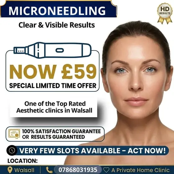 Advanced Microneedling Treatment – £59 Only