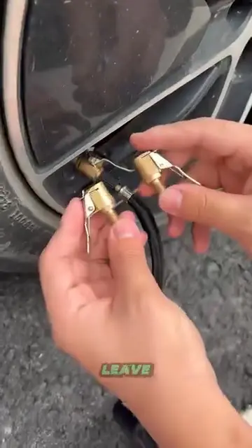 Tire Air Chuck with Clip Adapter, No Leakage Tire Chucks for Vehicle Inflator C…