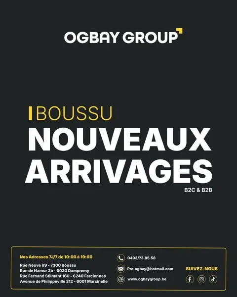 ☀️🌴 Le soleil brille… et les nouveautés aussi à Boussu !

Profitez de cette be…
