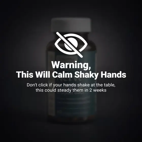 Refill The Brain Pathway That Sends The "Hold Steady" Signal To Your Hands