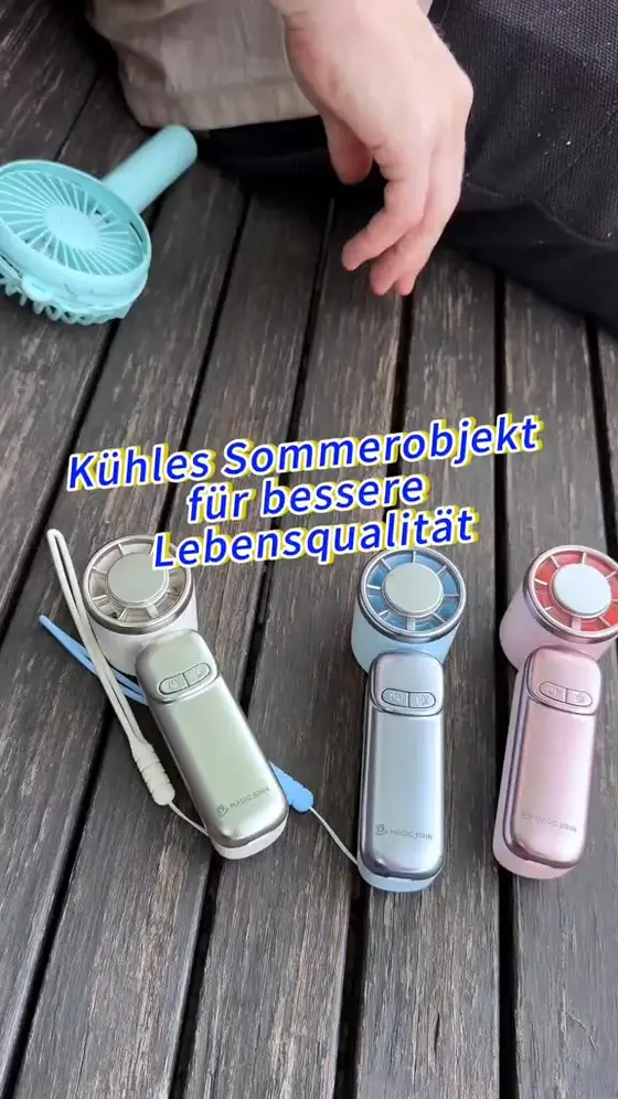 Der ultimative, eiskalt kühlende Power-Ventilator im Taschenformat.