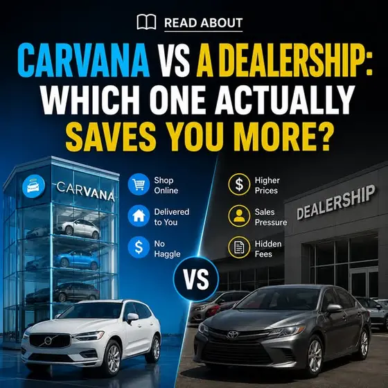 Carvana versus a lot dealer: a measured look at costs and convenience for buyer…