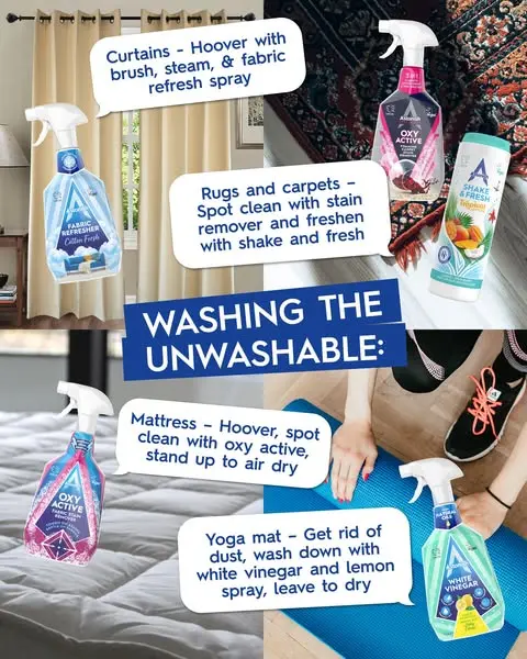 For the things you can’t just throw in the wash, we’ve got all the tips!​

#BeA…