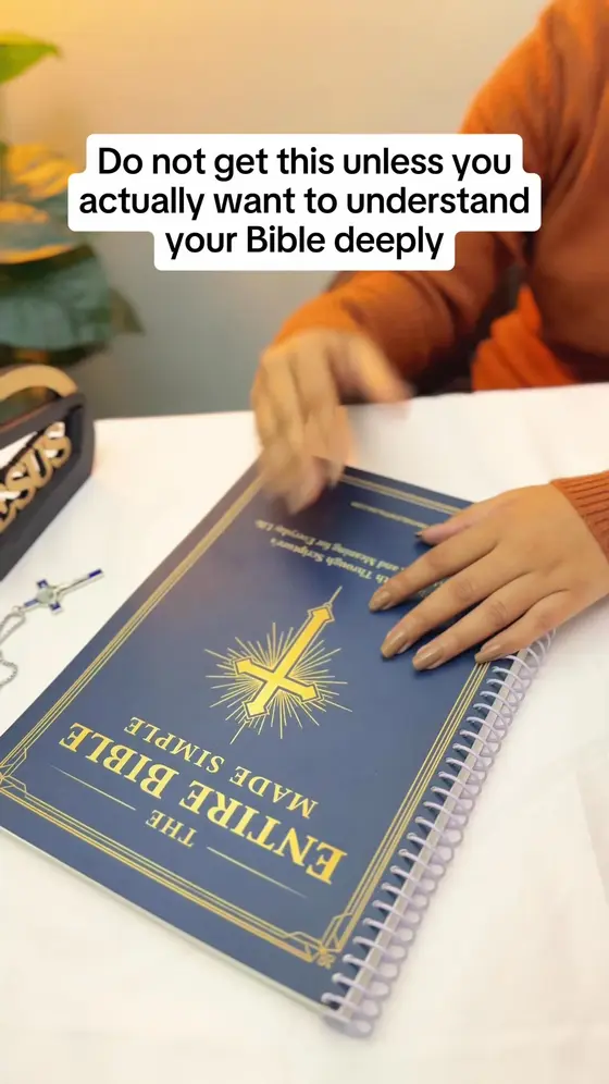 ⭐ Do Not Get This Unless You Actually Want To Understand Your Bible Deeply — Yo…