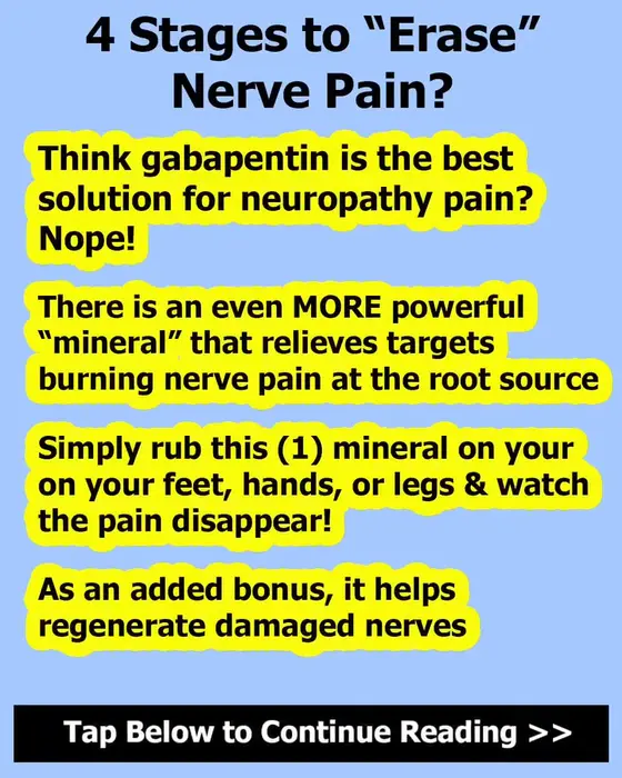 Put an End to Neuropathy Pain for Good?
