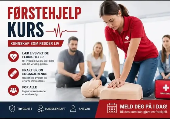 Grunnleggende førstehjelp - trygg nok til å hjelpe!