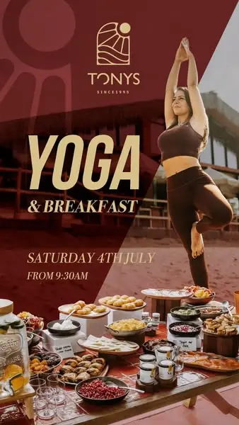 🧘‍♀️ Yoga + Healthy Brunch (Saturday 09:30h)