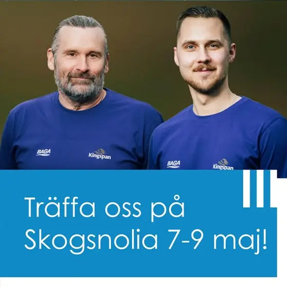 Nu är det dags för Skogsnolia och naturligtvis finns vi på Kingspan BAGA på pla…