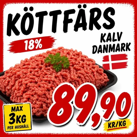 🔥HETA PRISER JUST NU HOS FOODMIX!

Erbjudanden gäller v.26
Torsdag 25/06 - Lör…
