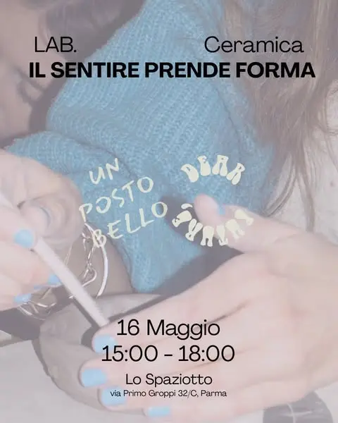 Un LAB in cui l’uso dell’argilla diventa strumento di espressione e connessione…