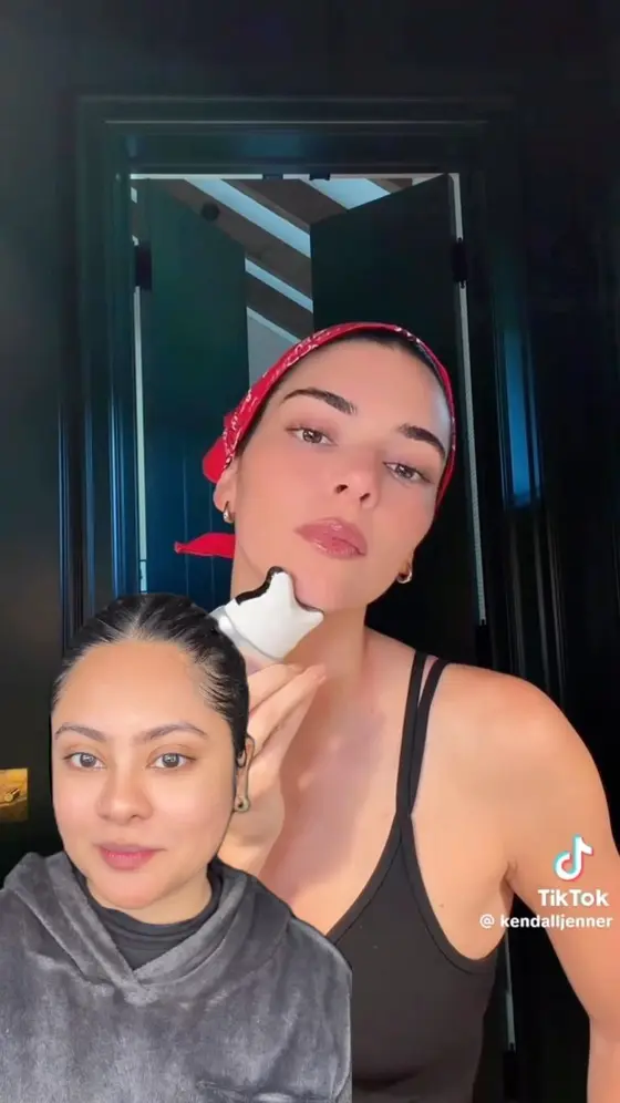 Kendall Jenner's go-to secret is out! �� I've been obsessed with Anua Gua Sha f…
