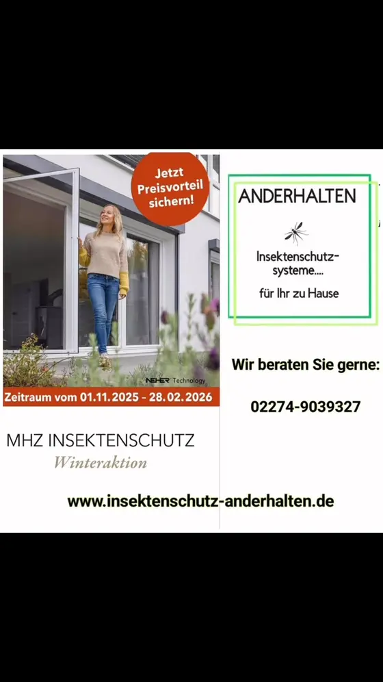 Anderhalten -  Insektenschutz und mehr