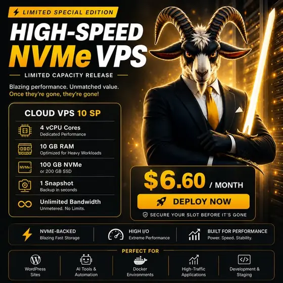 Cloud VPS 10 Special Edition 🔥