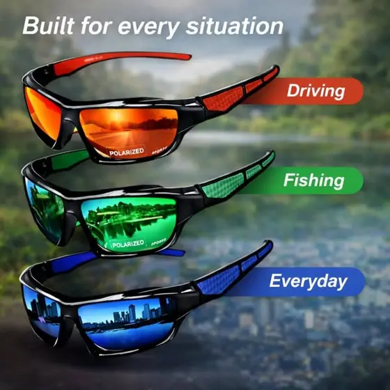 Polarized UV400 Outdoor Sports Sunglasses
