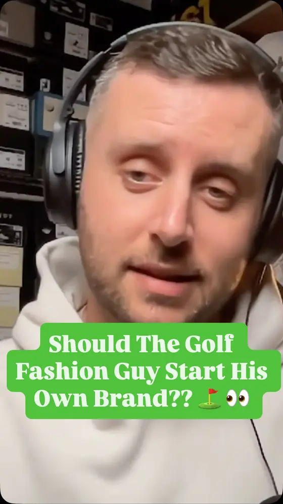 The Golf Fashion Guy reveals why he’d rather collaborate with brands like @uago…
