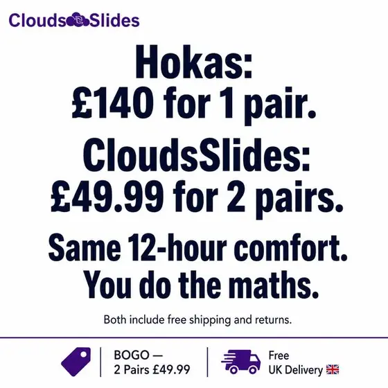 2 Pairs For £49.99 · Built For 12-Hour Shifts
