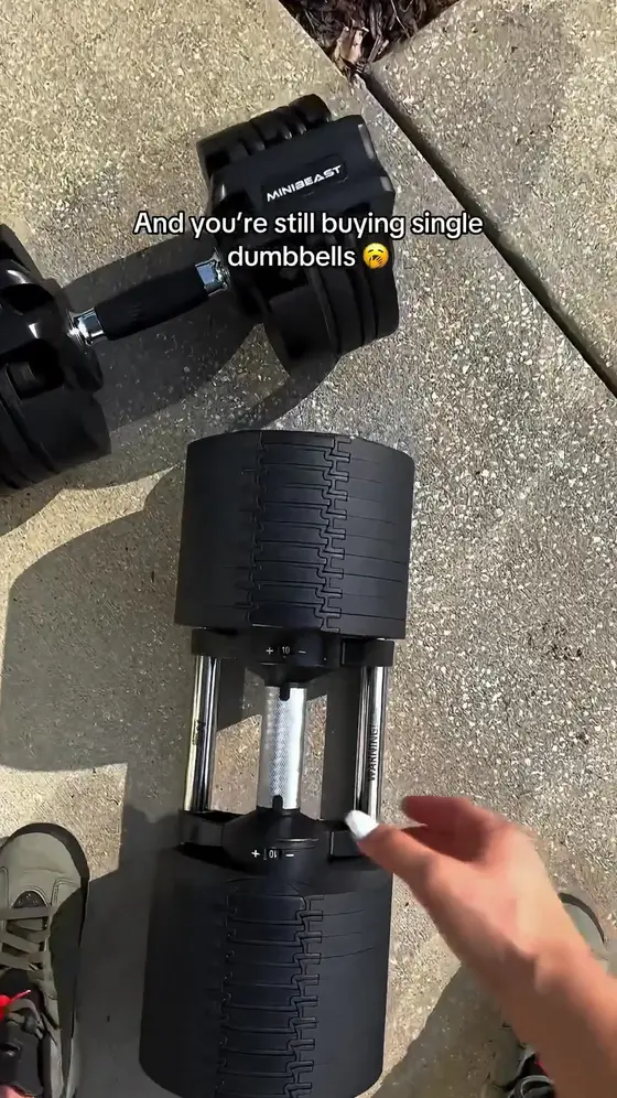 💪 Want a full home gym in just one dumbbell?