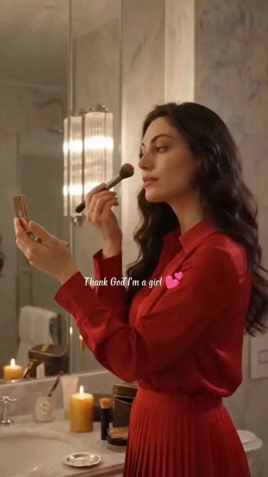 I am in my girly era ❤️💋
.
#grwm #skincare #redlipstick #diorbeauty #kbeauty