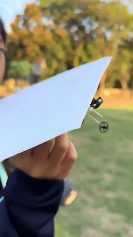 Upgrade Your Paper Airplane to RC! ✈️