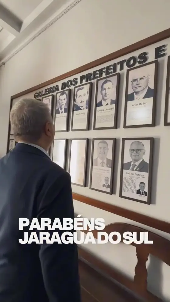Parabéns Jaraguá do Sul por essa história construída com trabalho, união e pers…