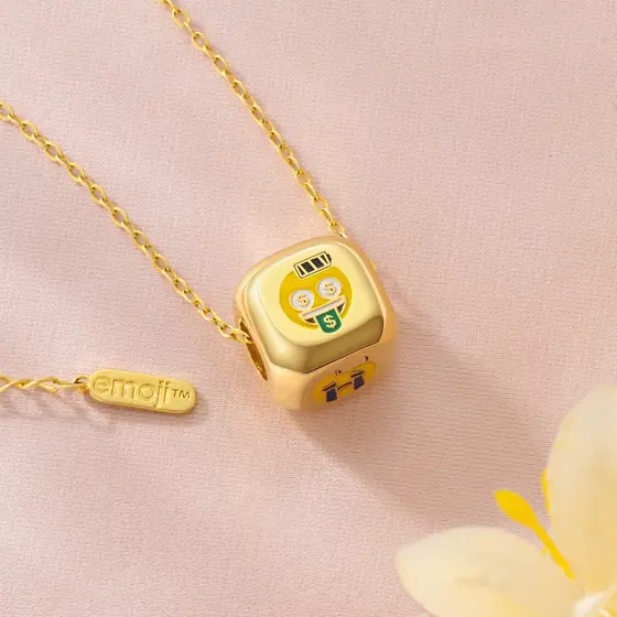Personalized Creative Diverse Playful emoji Scene Style Necklace Funny Jewelry…