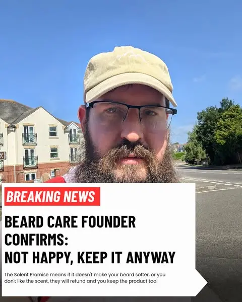 Softer beard in 7 days or your money back