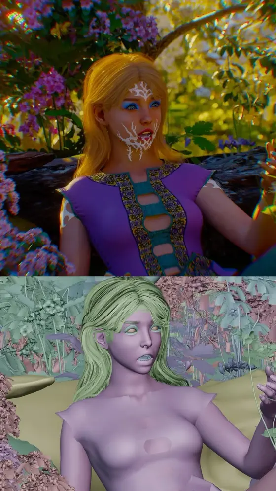 Viewport vs Final Render
Atlas of Elsewhere: biome 4
3D fantasy art made in Bl…