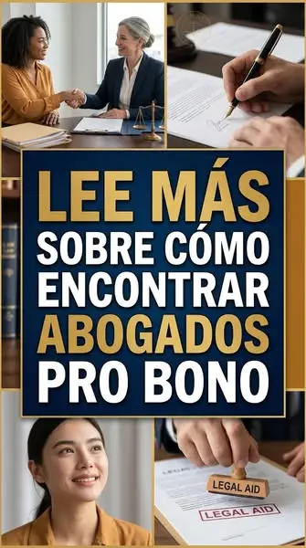 Guía para encontrar abogados pro bono
