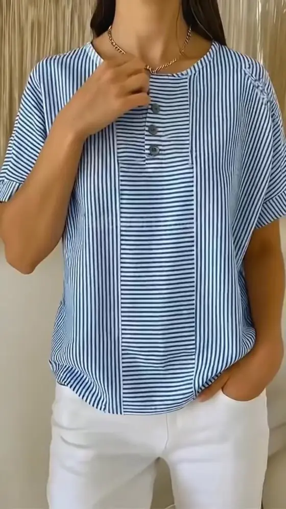 💎 Delicate Stripes, Polished Look