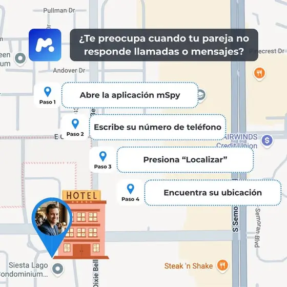 Busca la ubicación por número de teléfono