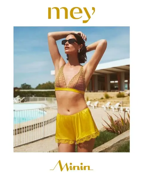 La nuova collezione intimo Mey porta un tocco di colore e freschezza nel guarda…