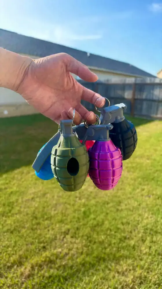 💥Turn an everyday chore into something a little more fun. This grenade-inspire…
